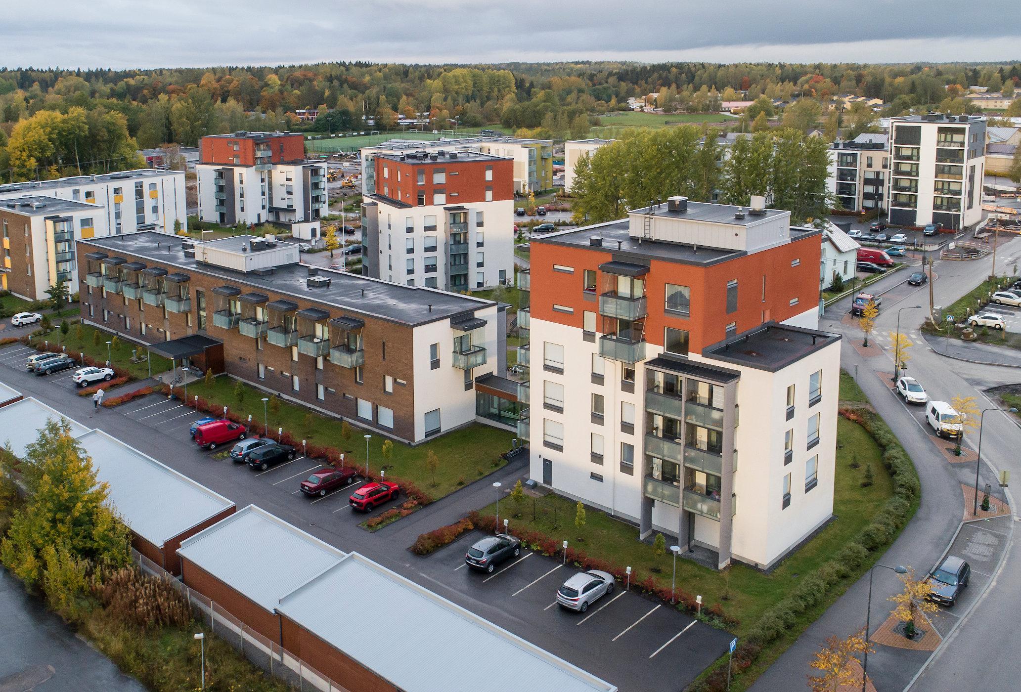 Yrjö ja Hanna Kodit rakentuvat toimivista asunnoista, yhteisistä tiloista, kutsuvista pihoista sekä arkea ja hyvinvointia tukevista palveluista.